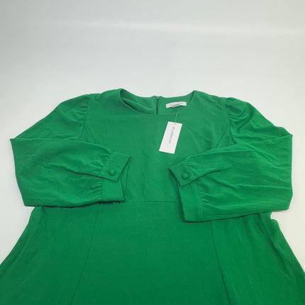 Liz Claiborne Green Dress Size 16 Back Zipper Classic Style New