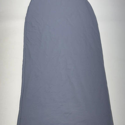 SKIMS Sheer Modal Long Sleeve Maxi Dress Gray Size XS New