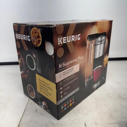 Keurig K-Supreme Plus Single Serve Coffee Maker Stainless Steel Used