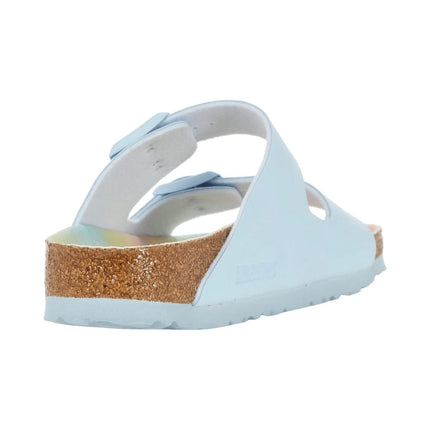 Birkenstock Arizona Vegan Sandals Iridescent Sky Size 7 Women’s New
