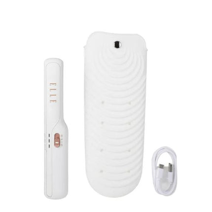 ELLE Luxe Cordless Rechargeable Ceramic Flat Iron – Open Box