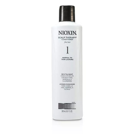 Nioxin System 1 Scalp Therapy Conditioner for Fine Hair, Normal to Thin-Looking Hair - 2 Pack (300mL/10oz each)