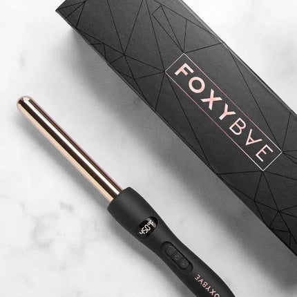 FoxyBae Rose Gold Single Barrel Curling Iron - 19mm - Open Box