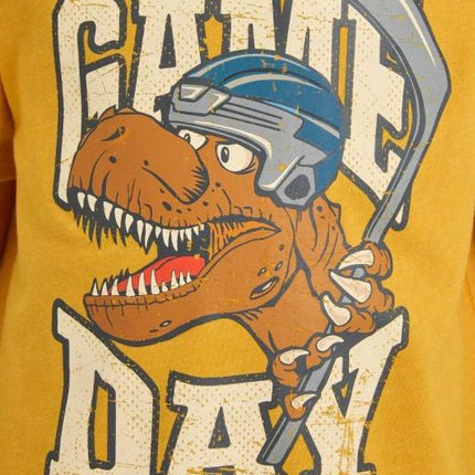 Boys' Short Sleeve 'Game Day' Graphic T-Shirt - Cat & Jack™, New, Yellow, Size - 6,8,10