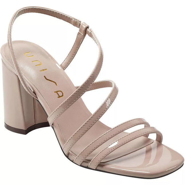 Unisa Women's Yestie Heeled Sandals, Beige, New, Size 9 Medium