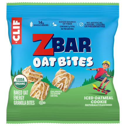 6 CT Zbar Oat Bites Iced Oatmeal Cookie Baked Oat Energy Granola Bites (Nov 23, 2026)