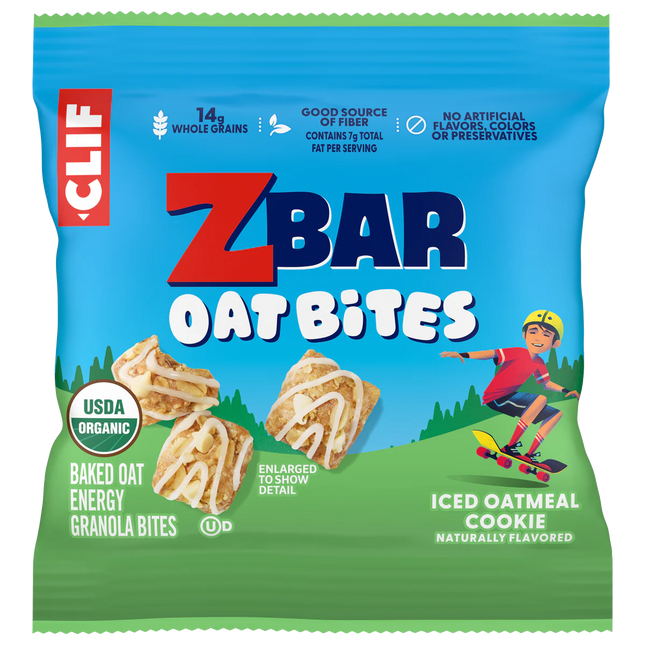 6 CT Zbar Oat Bites Iced Oatmeal Cookie Baked Oat Energy Granola Bites (Nov 23, 2026)