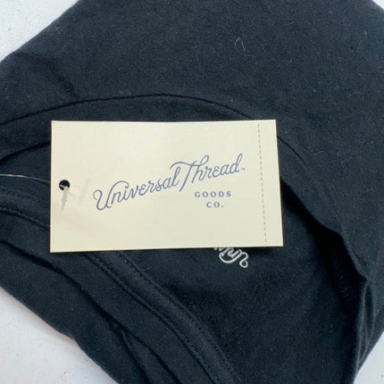 Universal Thread Black Crewneck T-Shirt - New