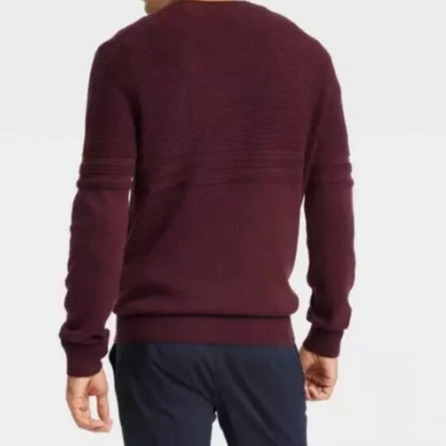 Goodfellow & Co Men’s Burgundy Knit Sweater - New, Size XXL