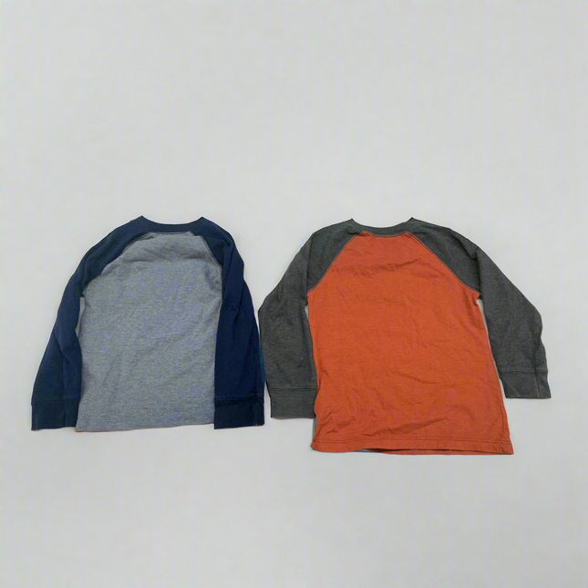 Cat & Jack Boys’ Raglan Sleeve Shirts 2-Pack Size 2T New