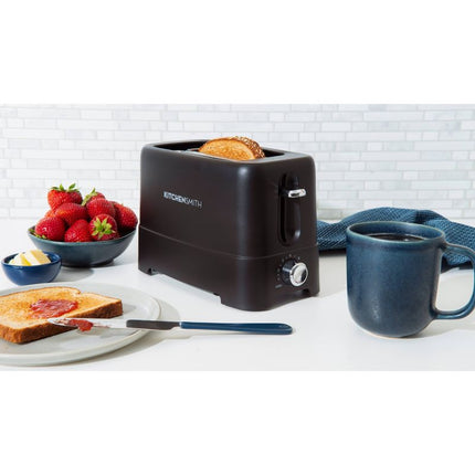 KitchenSmith 2-Slice Toaster, Open Box, Black