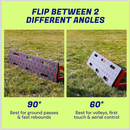 VETRA Soccer Rebounder Board - Portable Passing Wall with Sandbags
Heavy-Duty Portable Rebounder & Passing Board - Sandbags - Use for Solo Soccer Training & Ball Control