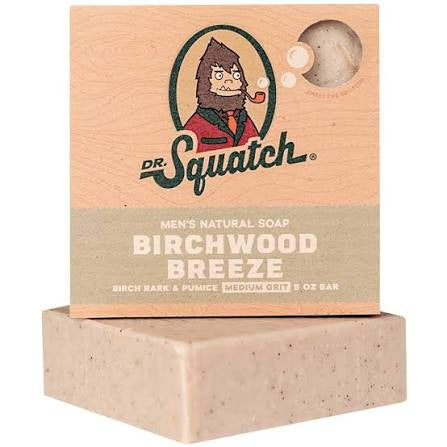 Dr. Squatch Birchwood Breeze Soap Bar - 5 Oz
