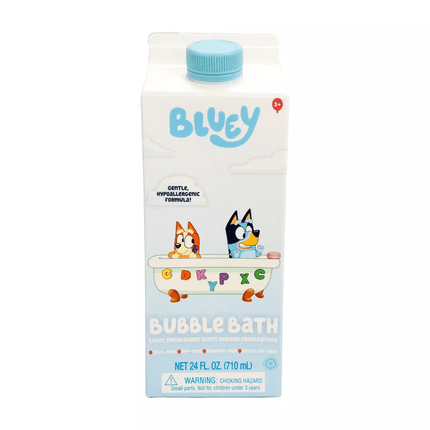 Bluey Bubble Bath for Toddlers and Kids 3+, Fresh Berry Scent, Tear Free 24 OZ