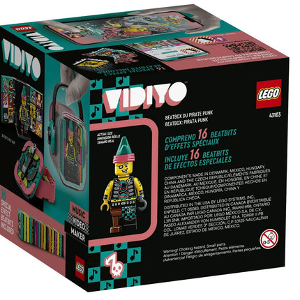 LEGO VIDIYO Punk Pirate BeatBox 43103 - New Open Box