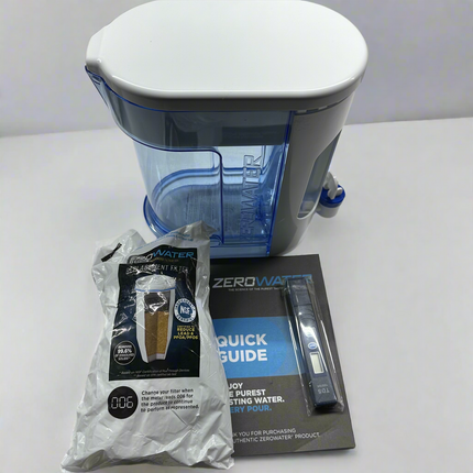 ZeroWater 12-Cup Ready-Read 5-Stage Water Filter Pitcher - Open Box