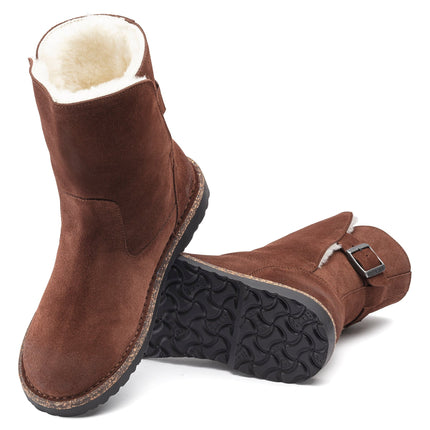 Birkenstock Uppsala Shearling Suede Boots Espresso Size 8 Women’s New