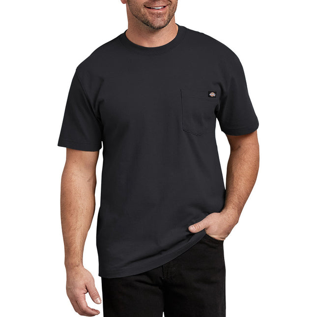 Dickies Short Sleeve Heavyweight T-Shirt, Black, New, Size XL