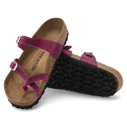 Birkenstock Mayari Sandals Oiled Leather Brown Size 5 Women’s New