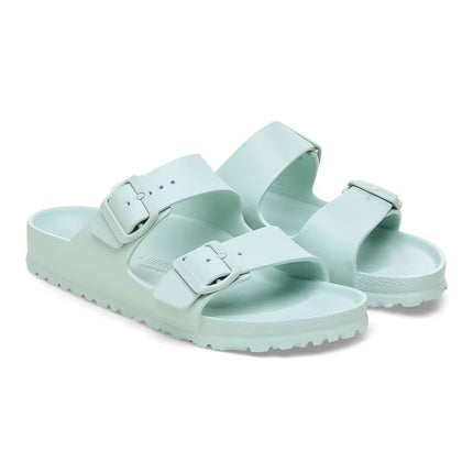 Birkenstock Women’s Arizona Essentials EVA Sandals Surf Green Size 5 New Open Box