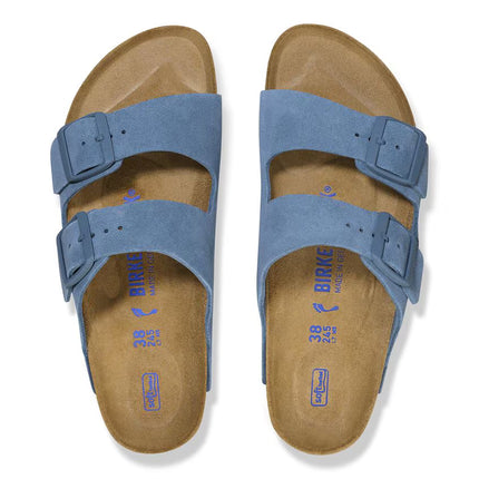 Birkenstock Women’s Arizona Soft Footbed Suede Sandals Fuchsia Tulip Size 7 New Without Box