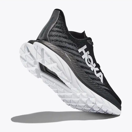 Hoka Men’s Mach 5 Running Shoes – Black/Castlerock – Size 8.5 D Medium – New