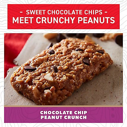 CLIF BAR Chocolate Chip Peanut Crunch Energy Protein Bars - 5 Count 8/16/2026