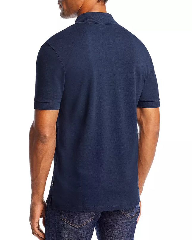 Hugo Boss Men's Pallas Regular Fit Polo Shirt, Navy, New Without Tags, Size L