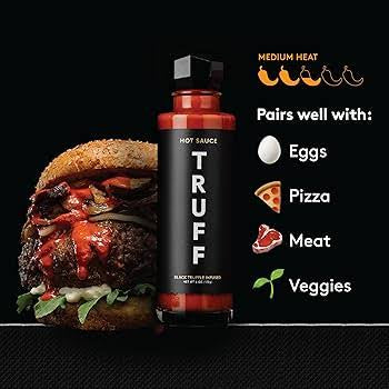 TRUFF Original Black Truffle Gourmet Hot Sauce - 6 Oz. EXP. 10/08/2027