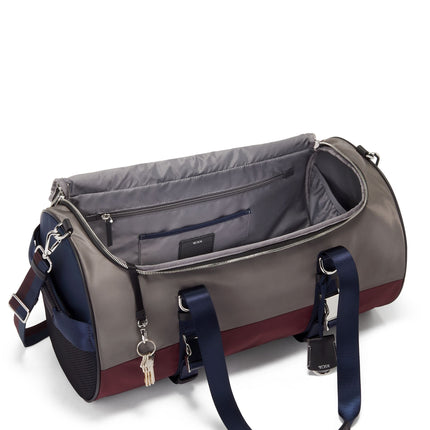 TUMI Voyageur Misty Duffel Zinc/Navy/Beetroot New