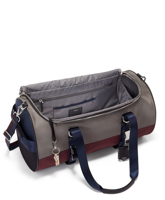 TUMI Voyageur Misty Duffel Zinc/Navy/Beetroot New