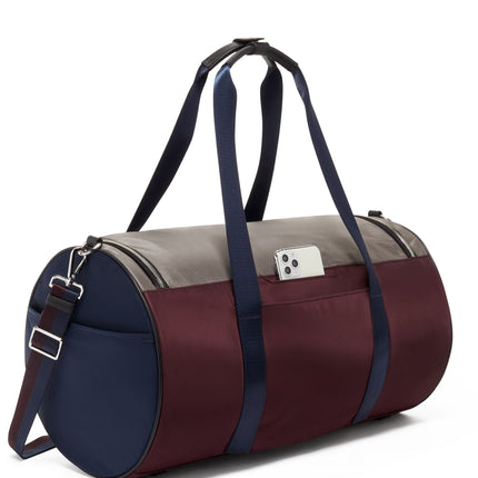 TUMI Voyageur Misty Duffel Zinc/Navy/Beetroot New