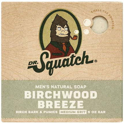 Dr. Squatch Birchwood Breeze Soap Bar - 5 Oz