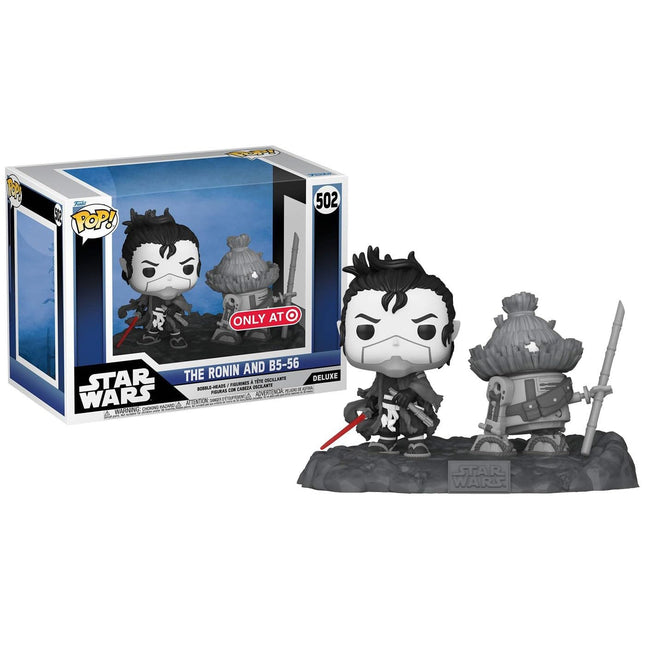 Funko Pop! Deluxe Star Wars The Ronin and B5-56 - New