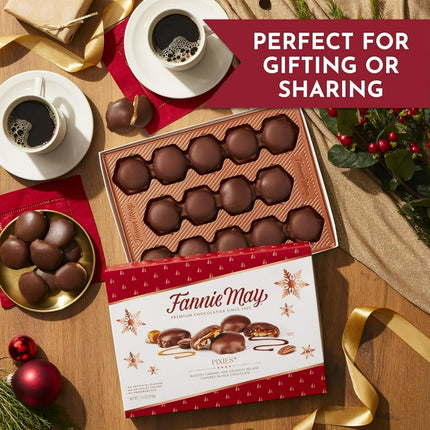 Fannie May, Milk Chocolate Holiday Gifts, Pixies, Holiday Chocolate Gift Box, 11.2 oz (11/19/2026)