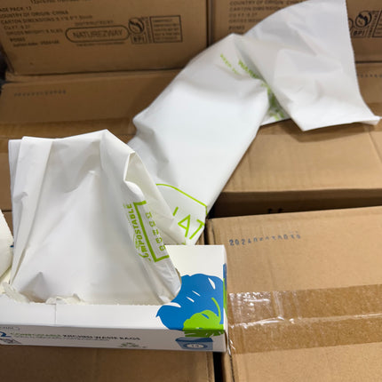 Naturezway 13 Gallon Trash Bags - 12 Rolls of 12 - 144 Total Bags