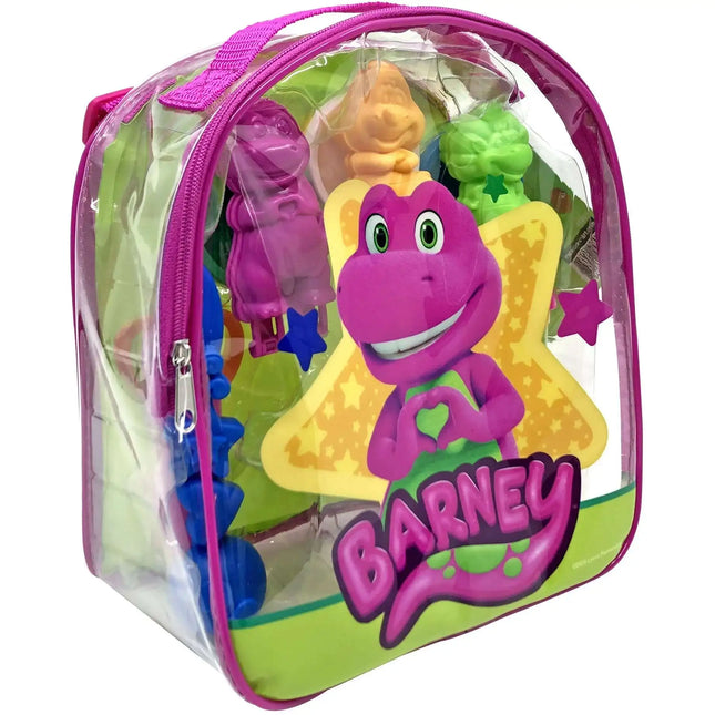 Barney & Friends On-the-Go Backpack Fun Dough Molding Set Playset