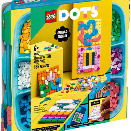 LEGO DOTS Adhesive Patches Mega Pack 486-Piece Set