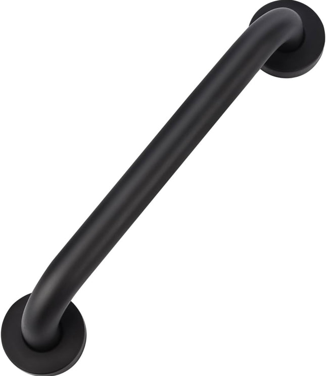 Supregear Black Shower Grab Bar - 28-Inch Anti-Slip Safety Handle, 201 Stainless Steel | Open Box