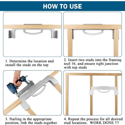 Arbene 16-Inch On-Center Framing Tool - Open Box