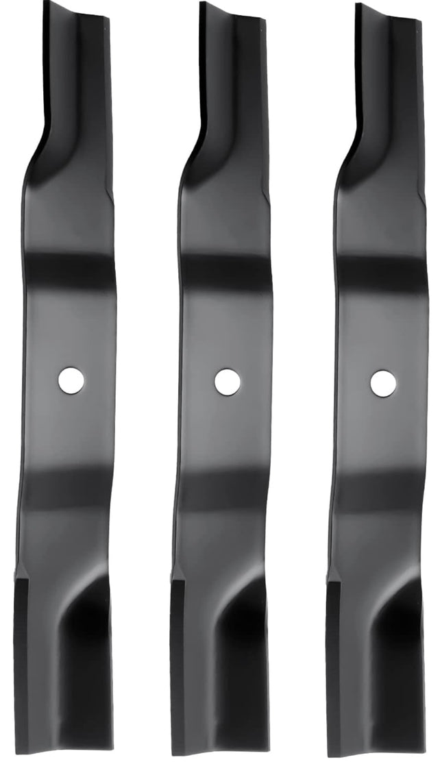 Lawn Mower Blades - 3-Pack for 54-Inch Deck, 18.5” x 2.5”, 5/8” Center Hole | Open Box