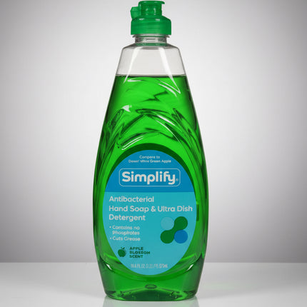 Rite Aid Simplfy Dish Detergent Liquid Green Apple - 19.4 Oz - Exp. 07/2026