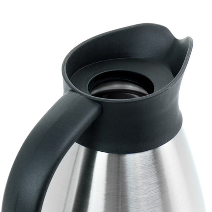 Mr. Coffee Olympia 34 OZ Thermal Coffee Carafe – Stainless Steel Double Wall Insulated Coffee Pot with Lid and Handle