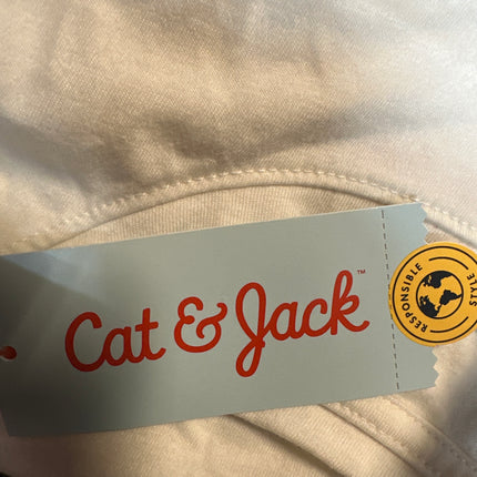 Cat & Jack Girls’ Long Sleeve Jolly Joyful Shirt New with Tags