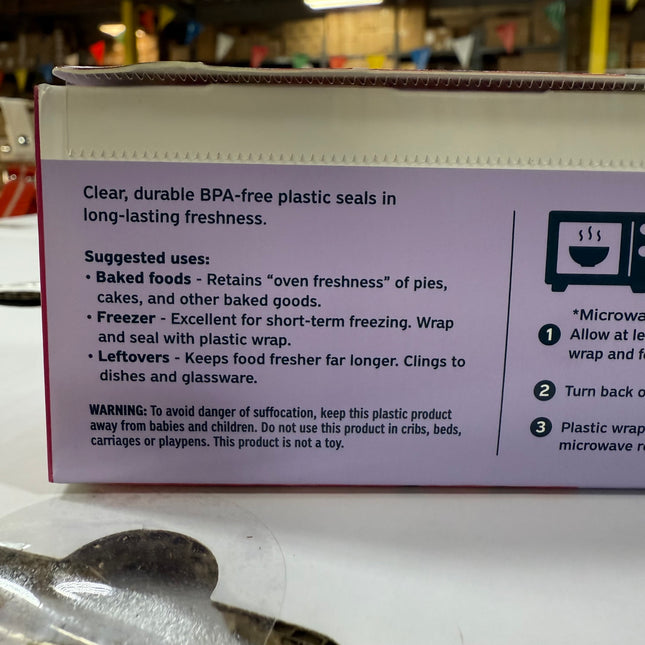 Best Yet Plastic Wrap - 200 Sqft. Super Cling