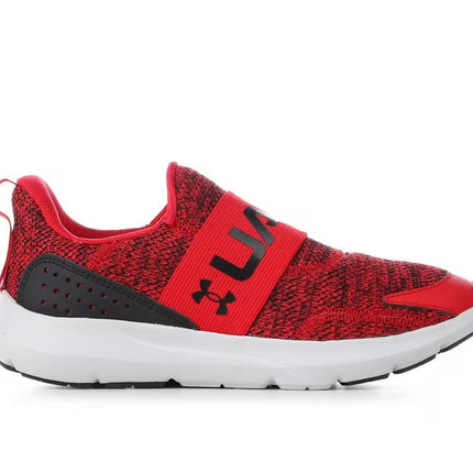 Under Armour Surge 3 Slip-On Running Shoes Black Size 7 Youth New