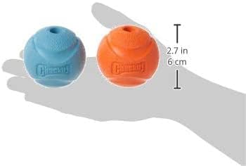 Chuckit! Fetch Balls Medium Ball - 2.25" Diameter (2 Pack) - New