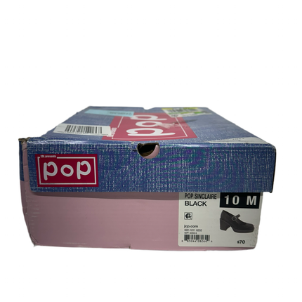 Pop Sinclair Mary Jane Heels - Open Box - Size 10M - Black