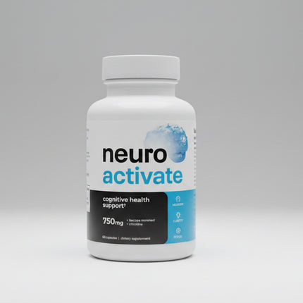 NeuroActivate Capsules Magnesium Bacopa Rhodiola Cognitive Health 60 Caps