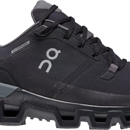 On Cloudwander Waterproof Hiking Shoes Women’s Black Size 8W – New Without Box